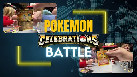 Pokemon Celebrations Pack Battle - How many Charizards do we pull?!?!