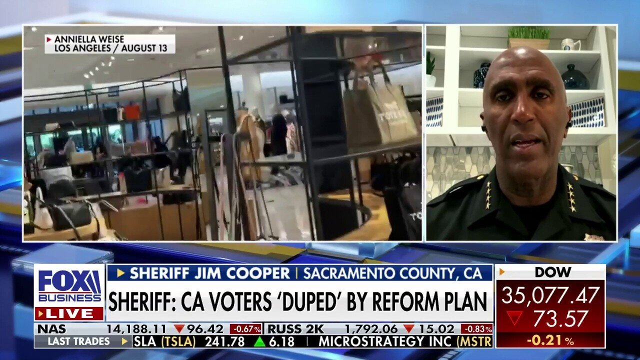 Sheriff Jim Cooper: California's 'Era Of Lawlessness' Is At A Tipping Point