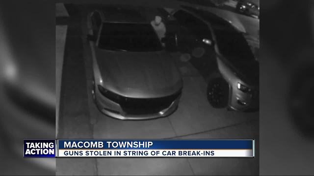 Neighborhood in Macomb County on high alert after car break-ins Thursday morning