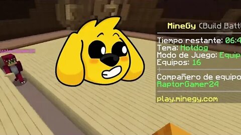 ESTE PERRITO SI EST BIEN CALIENTE HOT DOG EN MINECRAFT BUILD BATTLE