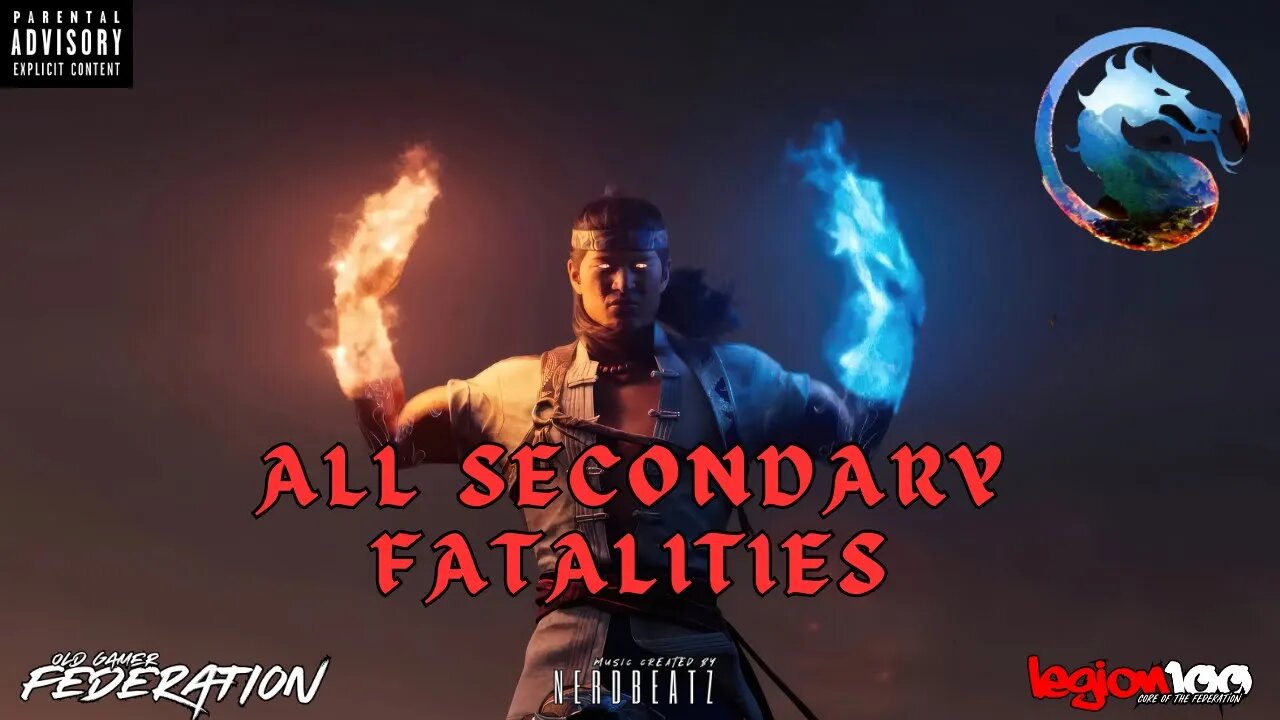 MORTAL KOMBAT 1 (2023) | ALL SECONDARY FATALITIES