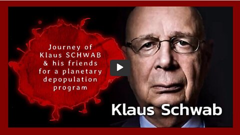 Klaus SCHWAB et ses amis pour un programme de Dépopulation (