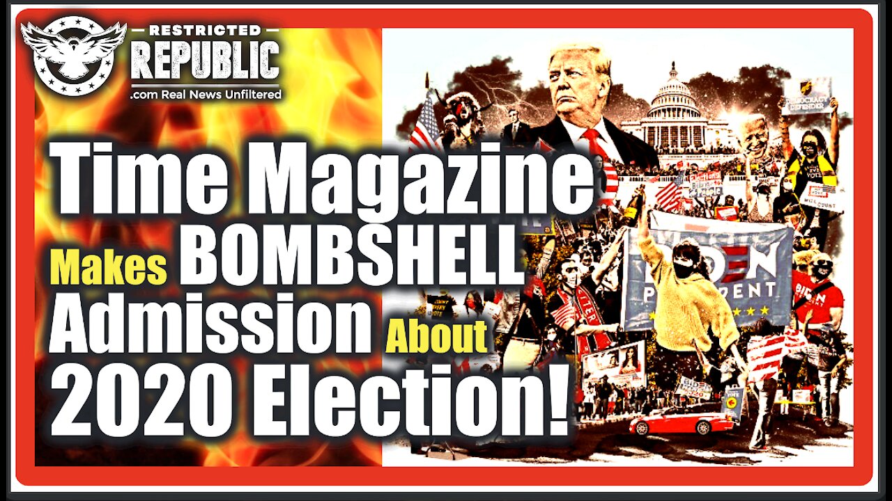 Time Magazine Just Made a Bombshell Admission About The US Election! You Wont Believe What They Said