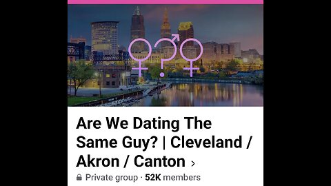 Post Takedown - Are we dating the same guy? Cleveland Akron-Canton