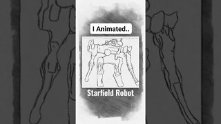 I Animated Starfield Robot Vasco #starfield