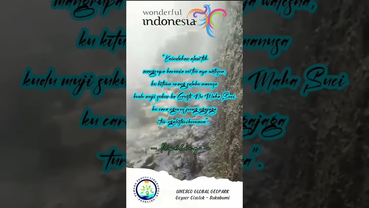 Geyser Cisolok Palabuhanratu Sukabumi #short #shorts #shortvideo #shortsvideo