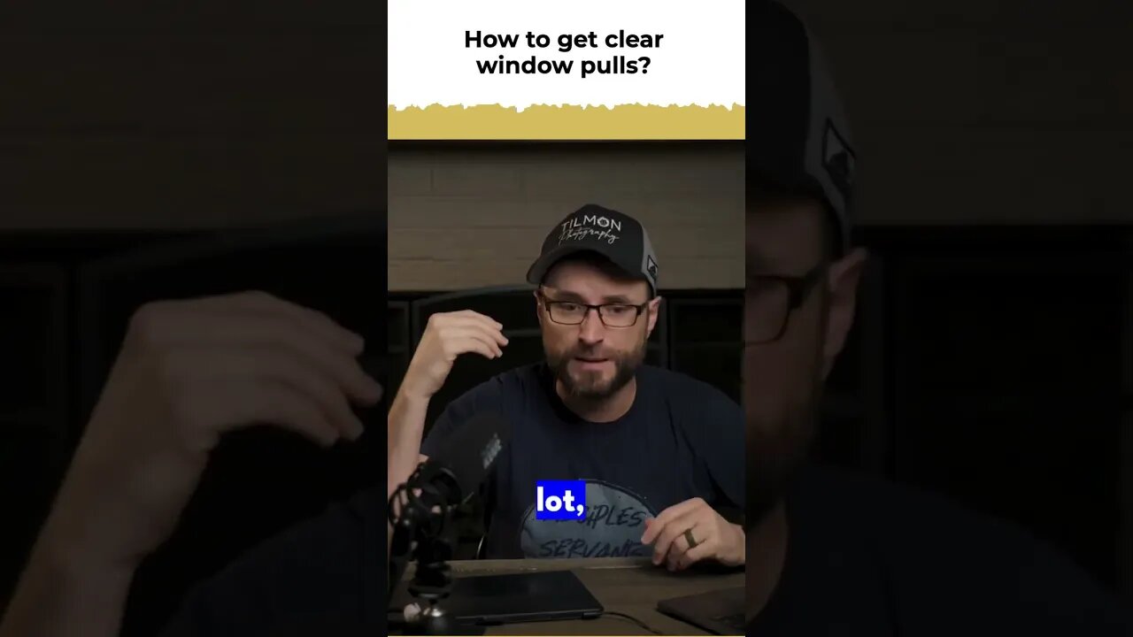 Make sure you check out my new #realestate #howto #video that walks you through the window pull