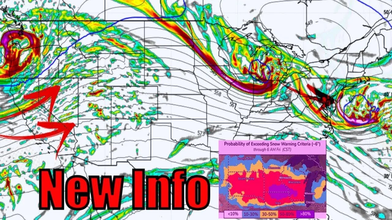 Atmospheric River Bringing Mudslides, Major Flooding & Major Snow! - WeatherMan Plus