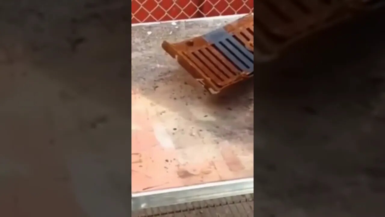 Satisfying Video #shorts Amazing machine for removing rust @gkm creation