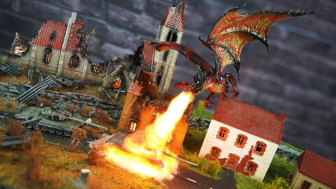 Dragon Village Diorama