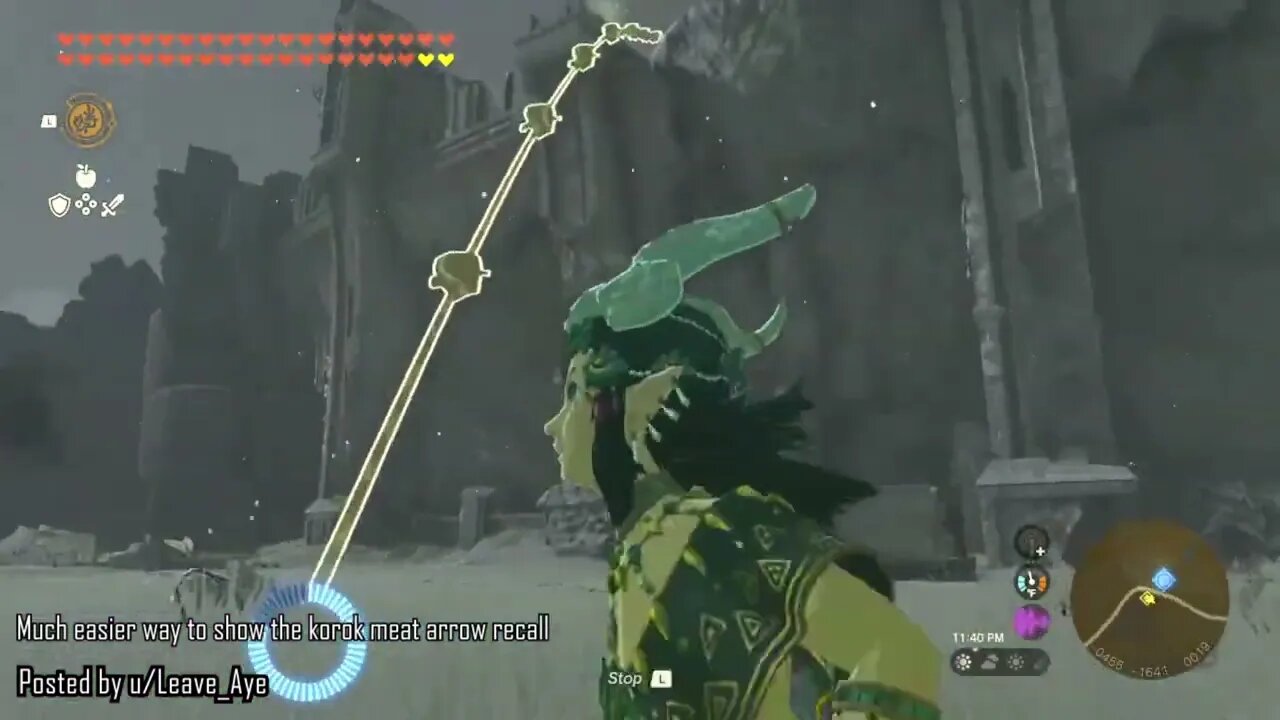 WTF Genius!😲Korok Meat Arrow Recall