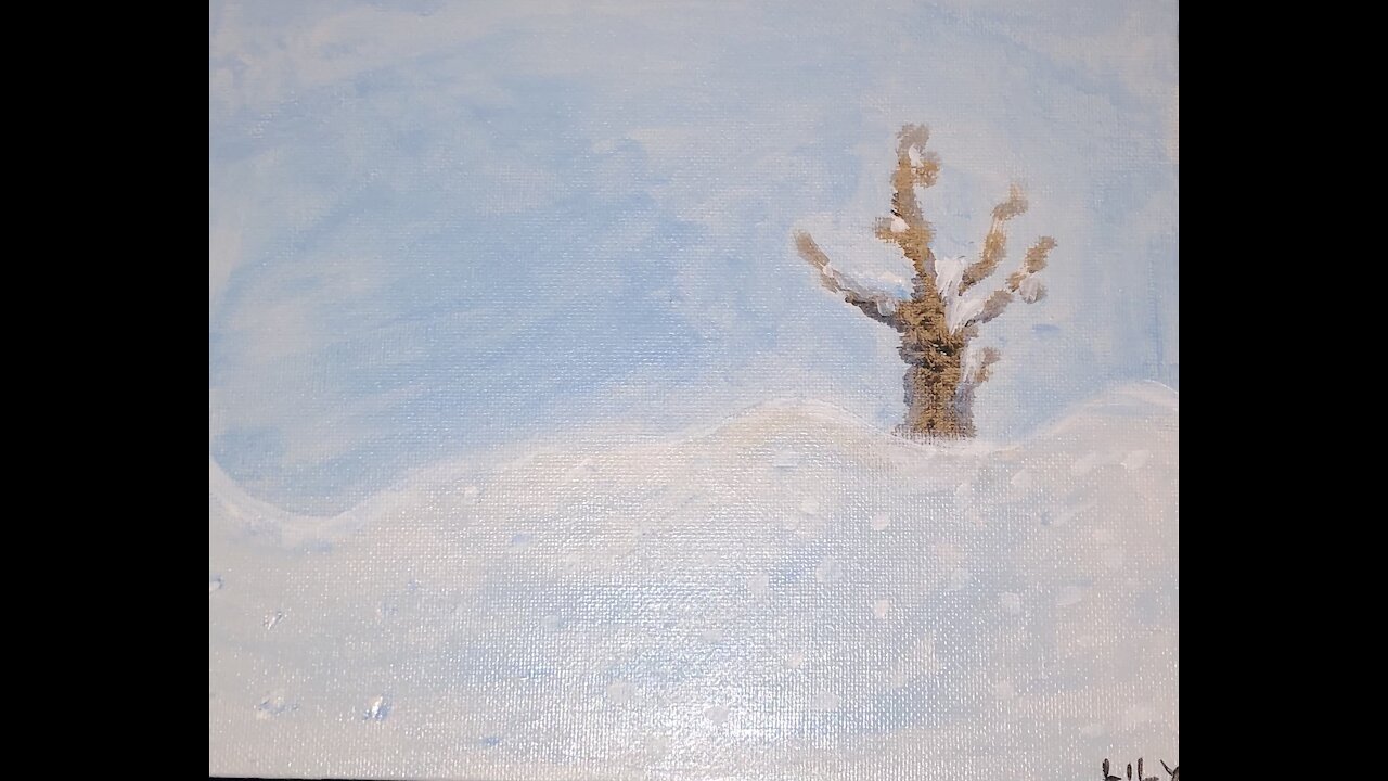 Lily's Paints Episode Three: Snowy Landscape