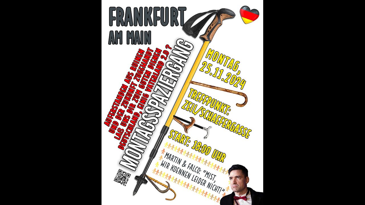 Auferstanden aus Ruinen? Montagsspaziergang Frankfurt mit #DauerwelleDemoreport und #KLARTEXT