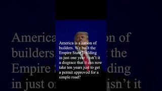 Donald Trump Quotes - America is a nation of builders...