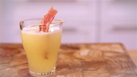 Bacon-Infused Vodka Breakfast Shots