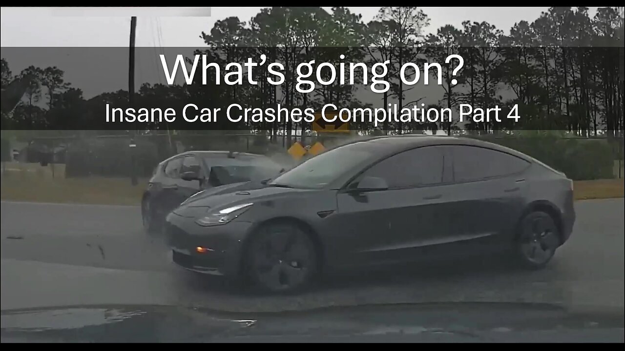 What’s going on? Insane Car Crashes Compilation Part 4