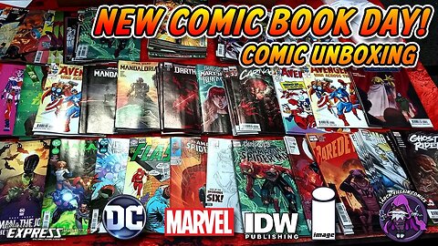 New COMIC BOOK Day - Marvel & DC Comics Unboxing January 11, 2023 - New Comics This Week 1-11-2023