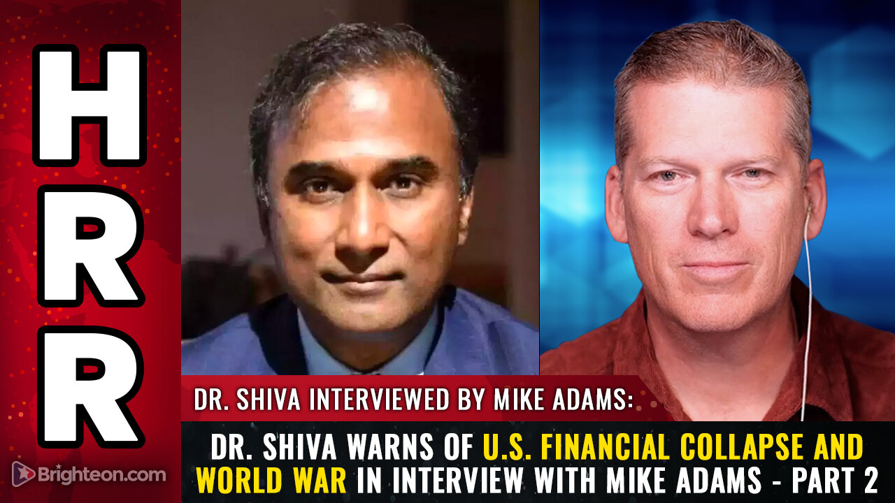 Dr. Shiva warns of U.S. financial collapse and world war... - part 2