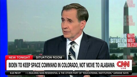 Biden Spox John Kirby Insists Space Command Decision Based On "Readiness," Definitely Not Politics’