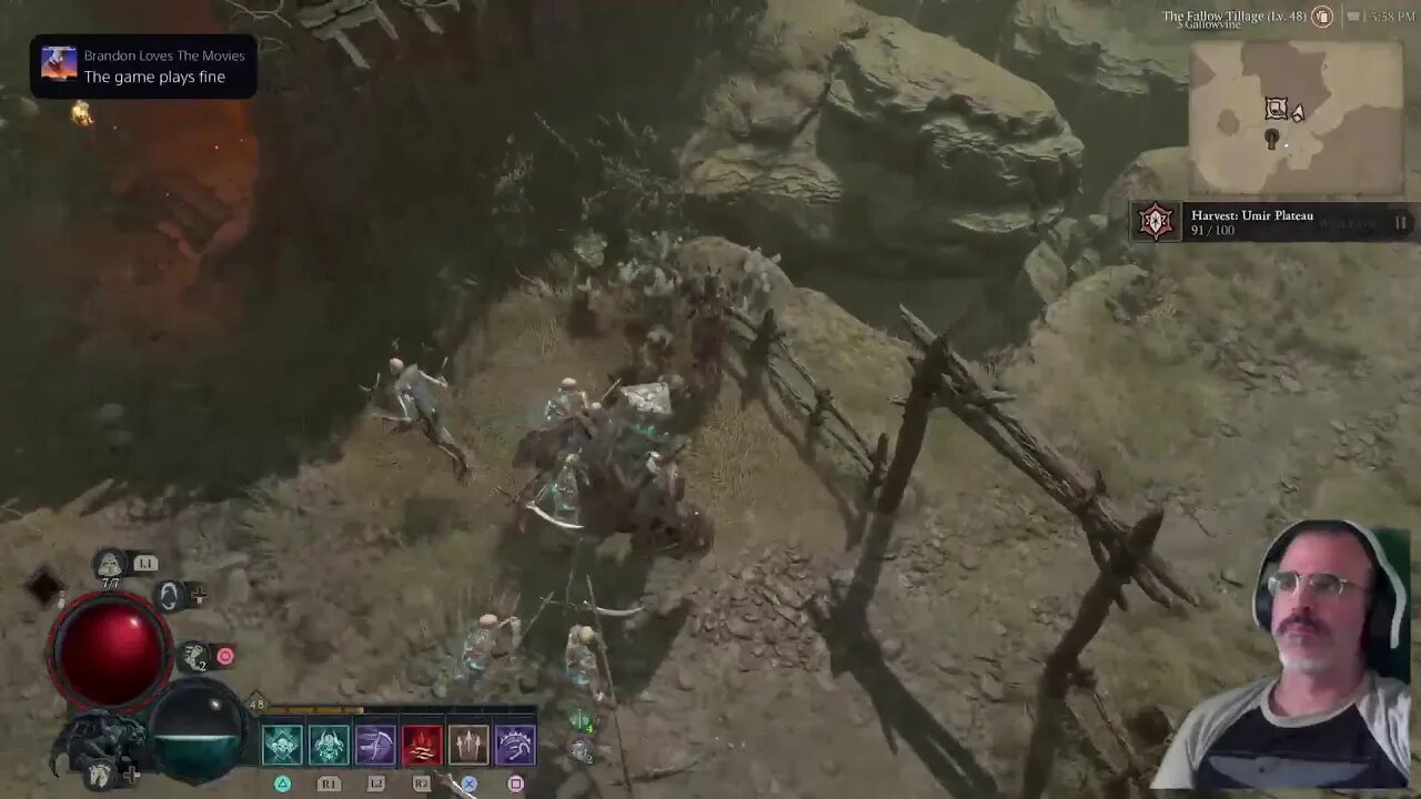 Testing Diablo 4 patch 1.1.1 on PS5 | Quick Live stream