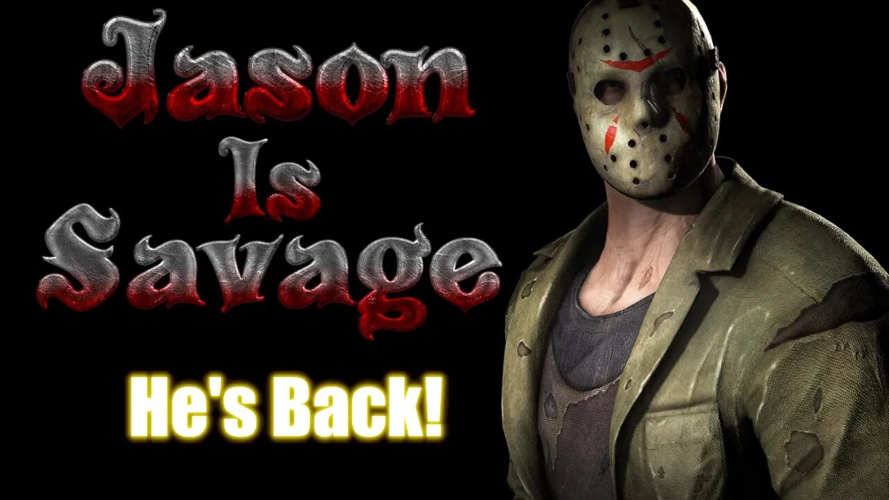 HE'S BACK! - JASON IS SAVAGE (Mortal Kombat X: Jason Voorhees)