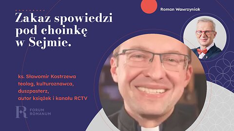 Zakaz spowiedzi świętej dla dzieci i młodzieży pod choinką w Sejmie.