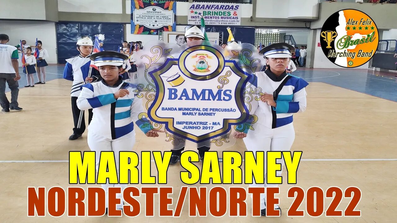 CORPO COREOGRÁFICO 2022 - BP. MARLY SARNEY 2022 NA COPA NORDESTE NORTE DE BANDAS E FANFARRAS 2022