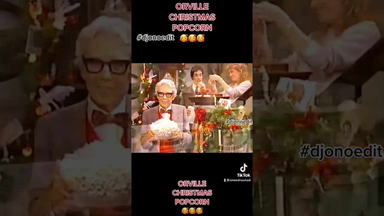 Orville Christmas Popcorn Holiday Yule Seasons Greetings #djonoedit #omeednouhadi #stephaniemouhadi