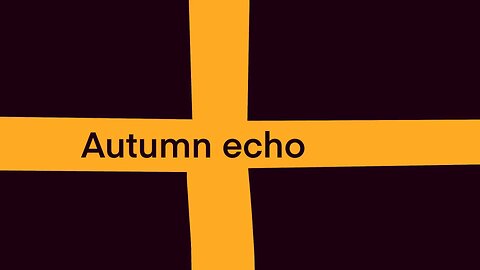 Autumn echo