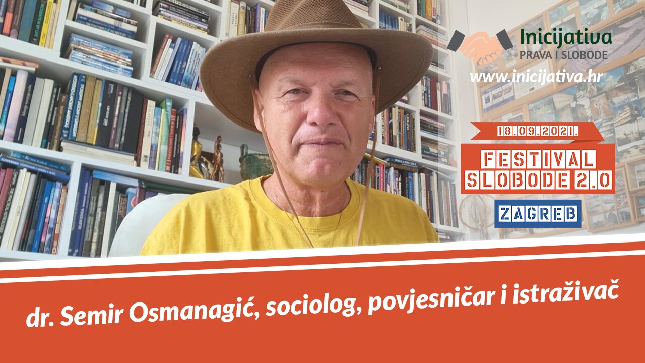 Dr. Semir Osmanagić, govor za Festival Slobode 2.0 Zagreb 18.09.2021.