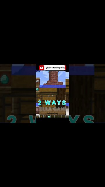 2 Ways To HIDE Your CHEST | Minecraft