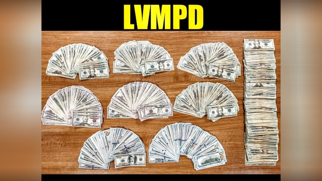 Las Vegas police find meth, $45K, multiple DETR unemployment cards during traffic stop