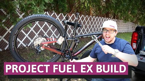 Finally Building My 2020 Trek Fuel EX Project Bike. Reveal and initial assembly.