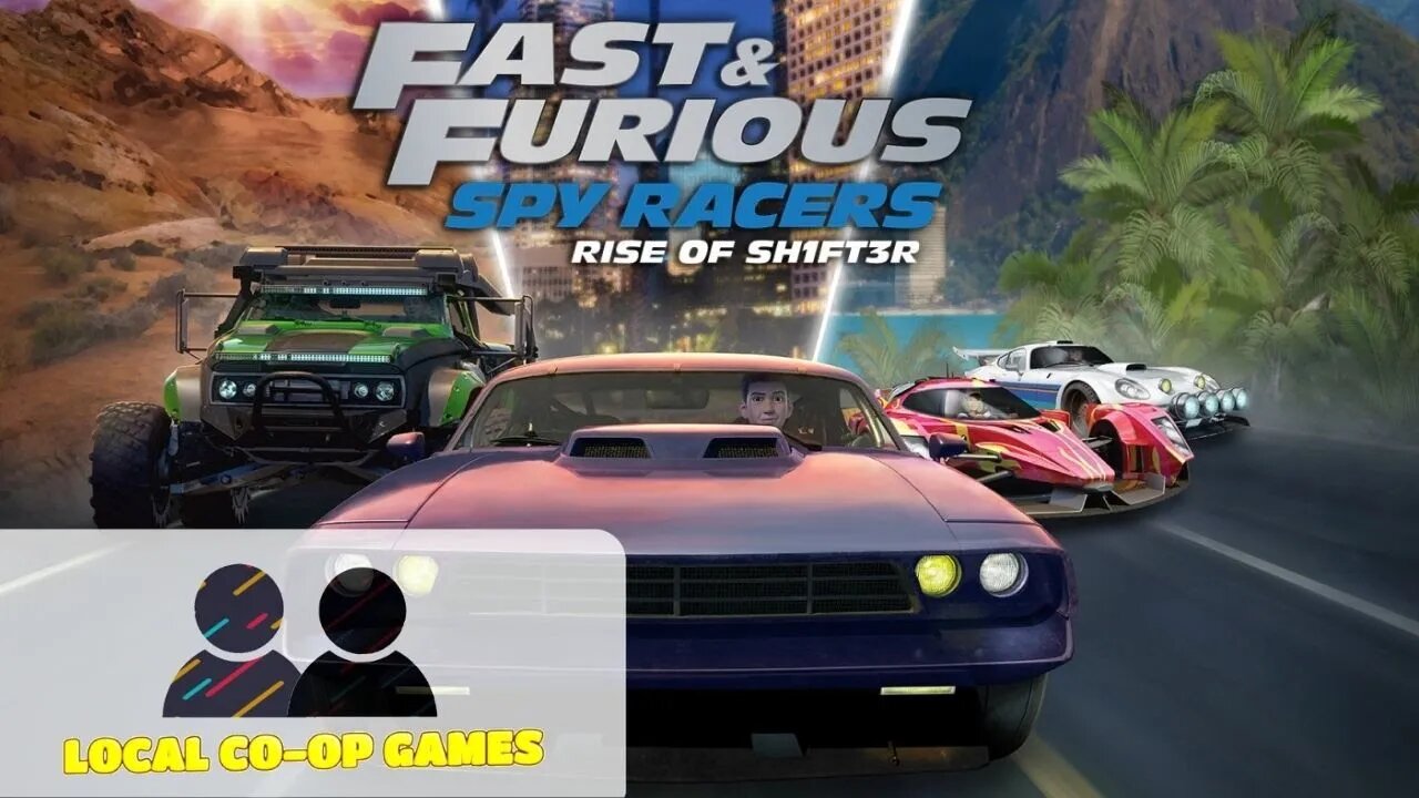 Fast & Furious Spy Racers Rise of SH1FT3R Multiplayer - Learn How to Play Splitscreen Versus