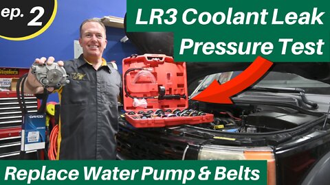 Diagnosing the Coolant Leak 4.4L V8 Land Rover LR3 - Ep. 2