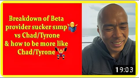 Breakdown of Beta provider sucker s1mp🤷‍♂️vs Chad/Tyrone🏋️‍♀️ & how to be more like Chad/Tyrone