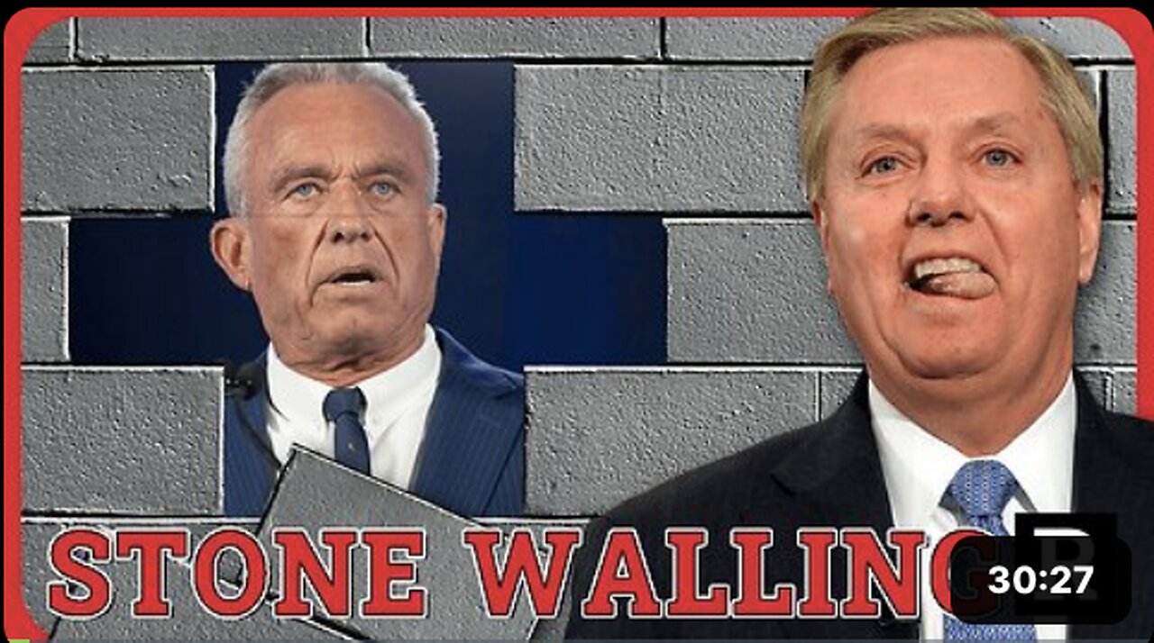 Holy SH*T! RINO Sen. Lindsey Graham STONEWALLING RFK Jr.'s nomination to HHS | Redacted