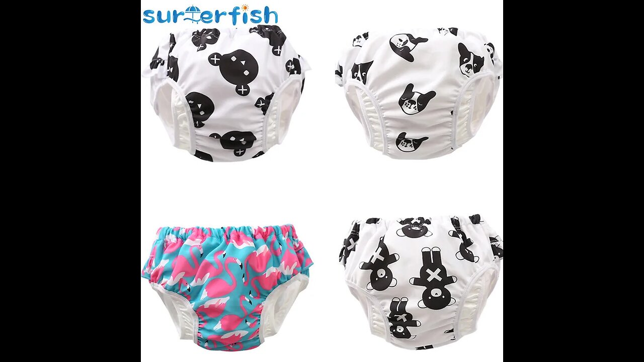 ANNUAL SALE! Top-grade Baby Swimsuit Reusable Swim Diaper