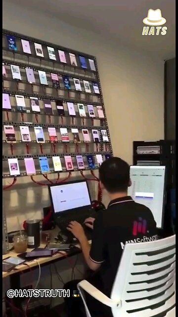 REAL LIFE 'BOT FARM' (Crazy)