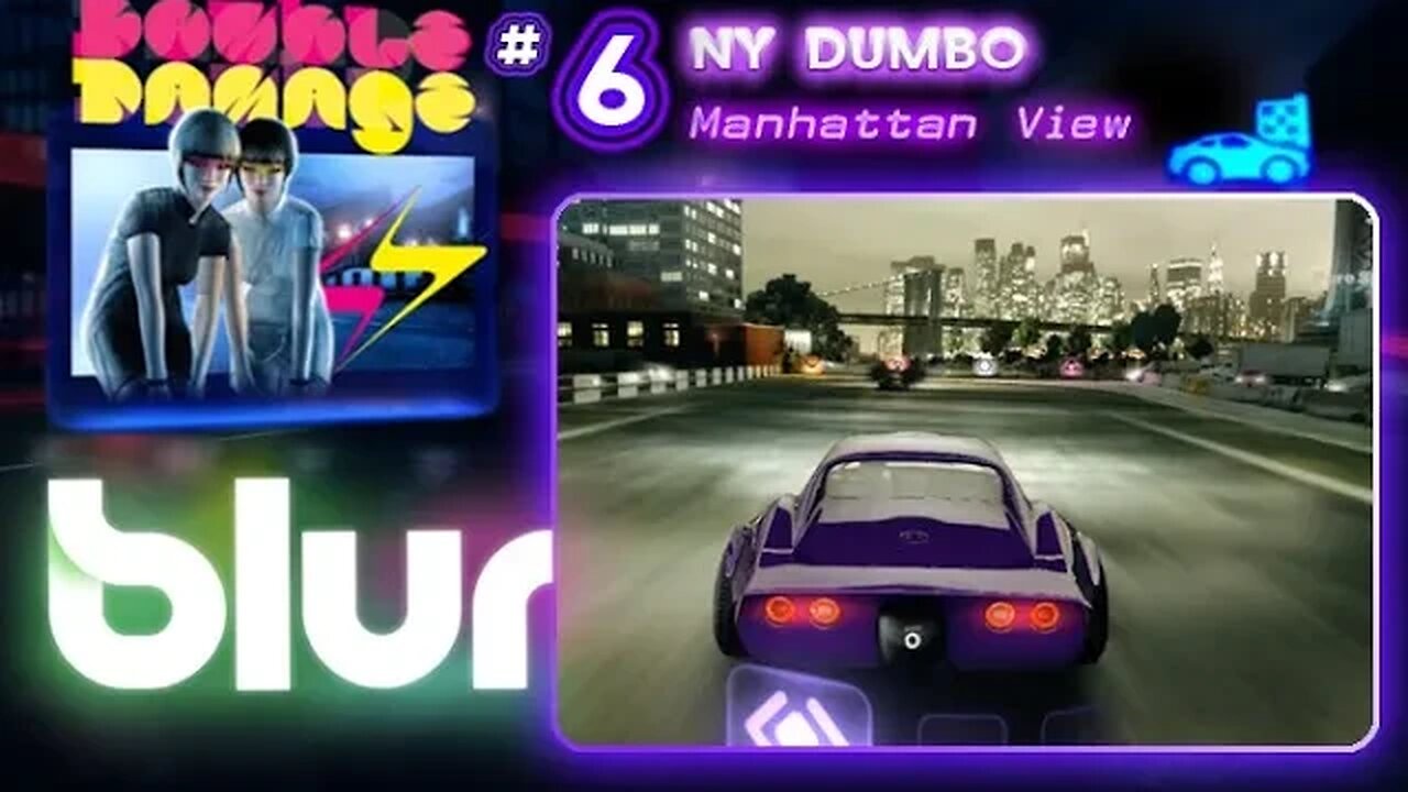 Blur: Double Damage #6 - NY Dumbo (no commentary) Xbox 360