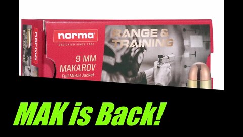 Norma 9 x18 mm Mak