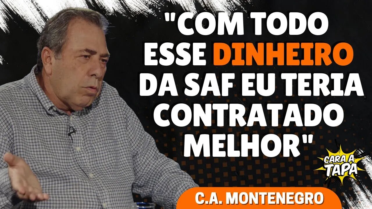 MONTENEGRO: "O TEXTOR SE COMPORTOU COMO UM AMADOR NO BOTAFOGO"