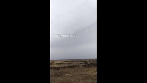 Russian Su-25 bombers support the advance of troops in Donbas