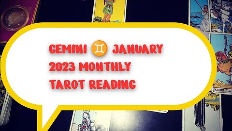 GEMINI ♊ This is PROGRESS! JANUARY 2023 Monthly TAROT Reading