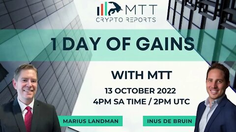 💎PREPARE NOW💎 1 DAY OF GAINS with MTT CRYPTO!!!