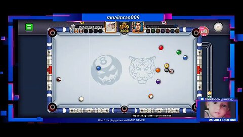 Watch me stream 8 Ball Pool on D TV