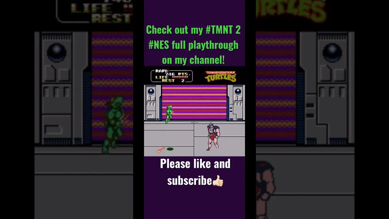 Krang! #TMNT 2 #NES