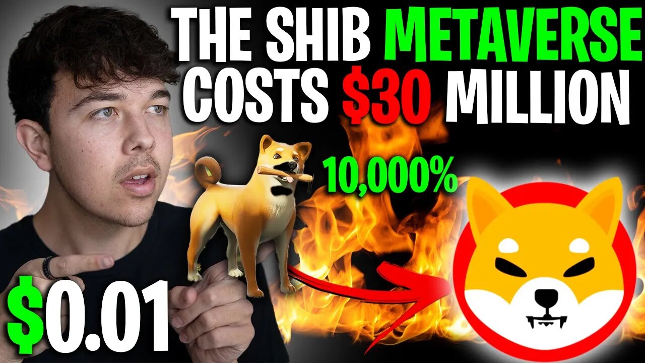 THE SHIBA INU COIN METAVERSE WILL COST 30 MILLION DOLLARS 🔥 SHIB PRICE PREDICTION 🚨