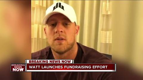 JJ Watt raises over $200K for Texas flood victims