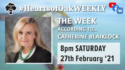 The week according to Catherine Blaiklock 27.2.21